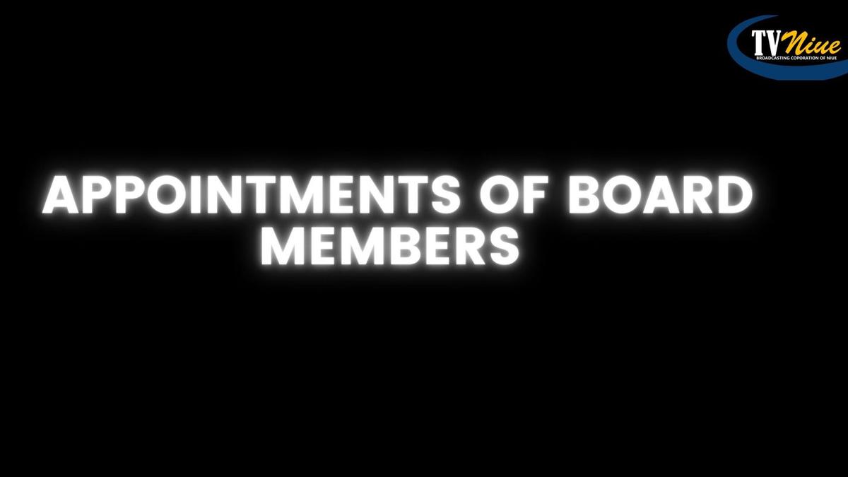Appointments of Board Members