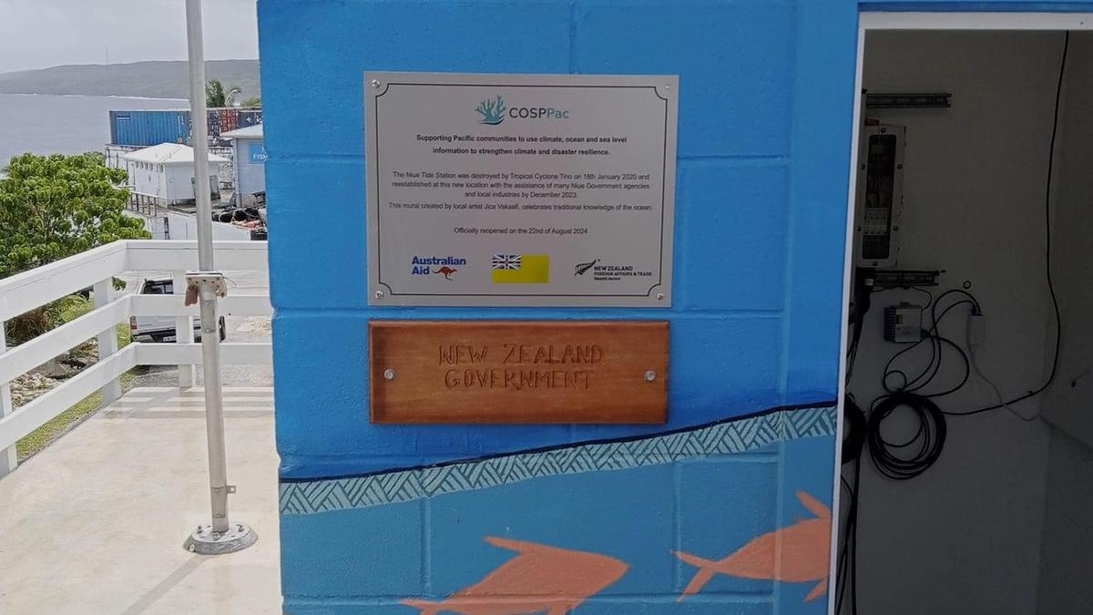 Newly built Tide gauge to support disaster preparedness