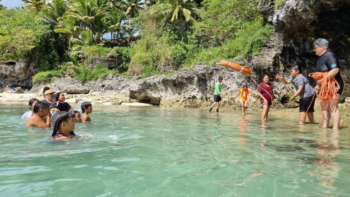 Water Safety lessons continues for children