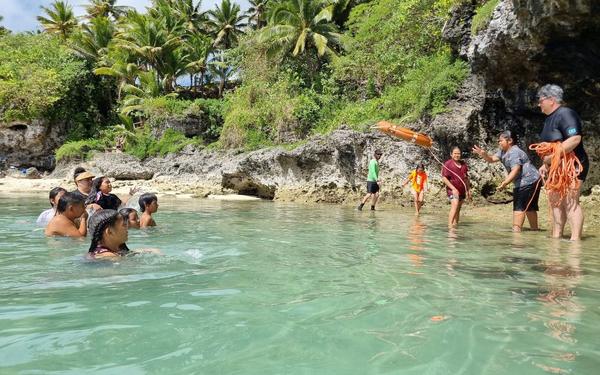 Water Safety lessons continues for children