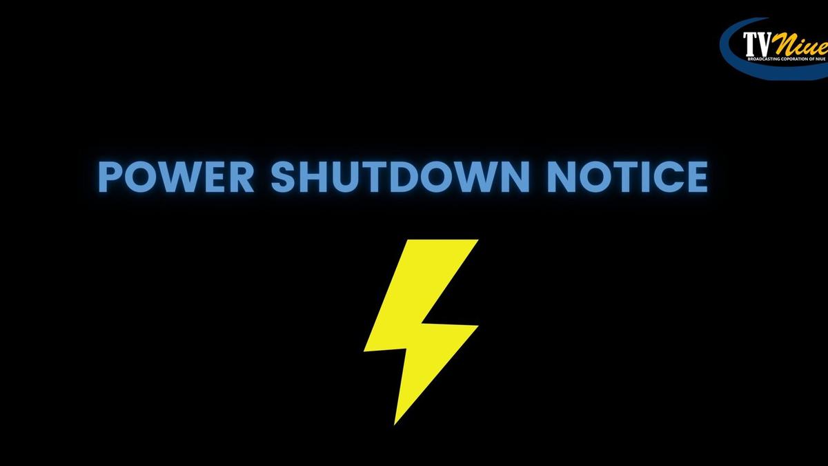 Power Shutdown Notice