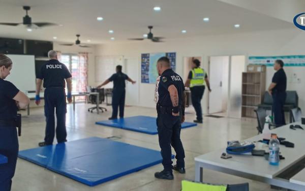 Niue Police undergo Police Safety Programme training