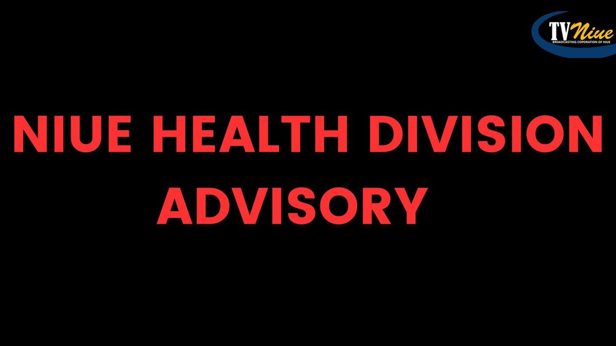 Niue Health issues Advisory on whooping cough