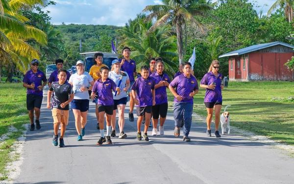 Global Peace Torch arrives in Niue for the first time