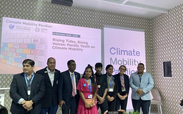 PM Tagelagi commends efforts of our youths at COP29