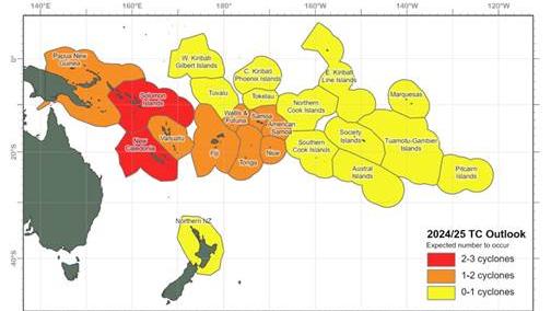 Tropical Cyclone Season has begun for Niue