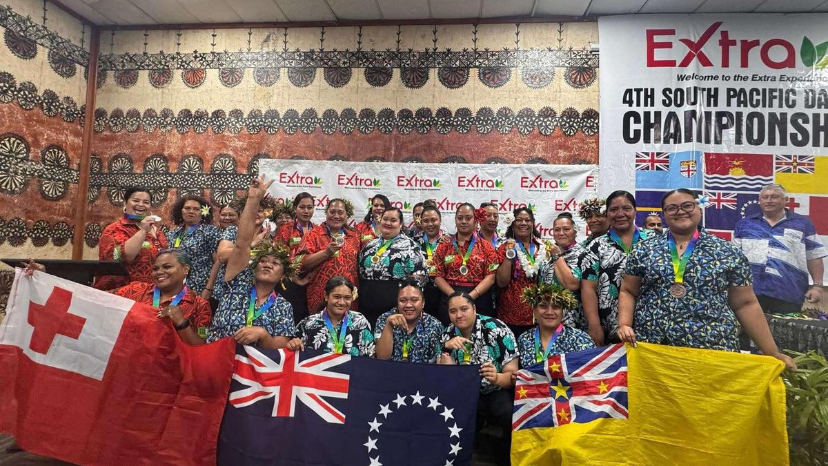 Niue’s women’s Darts team win Bronze at competition