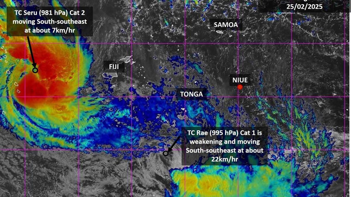 Niue Met Service weather update