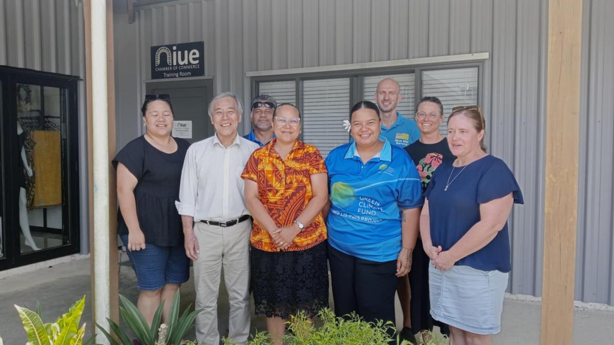 Niue surveyed on potential installation of Himawari cast system