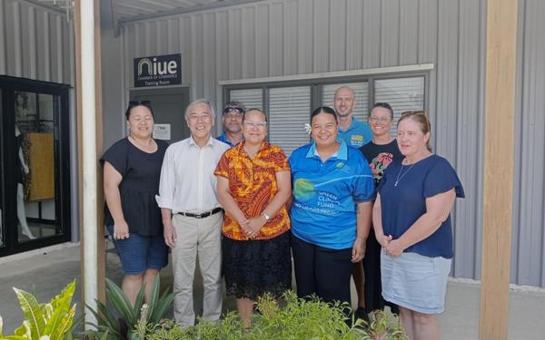 Niue surveyed on potential installation of Himawari cast system