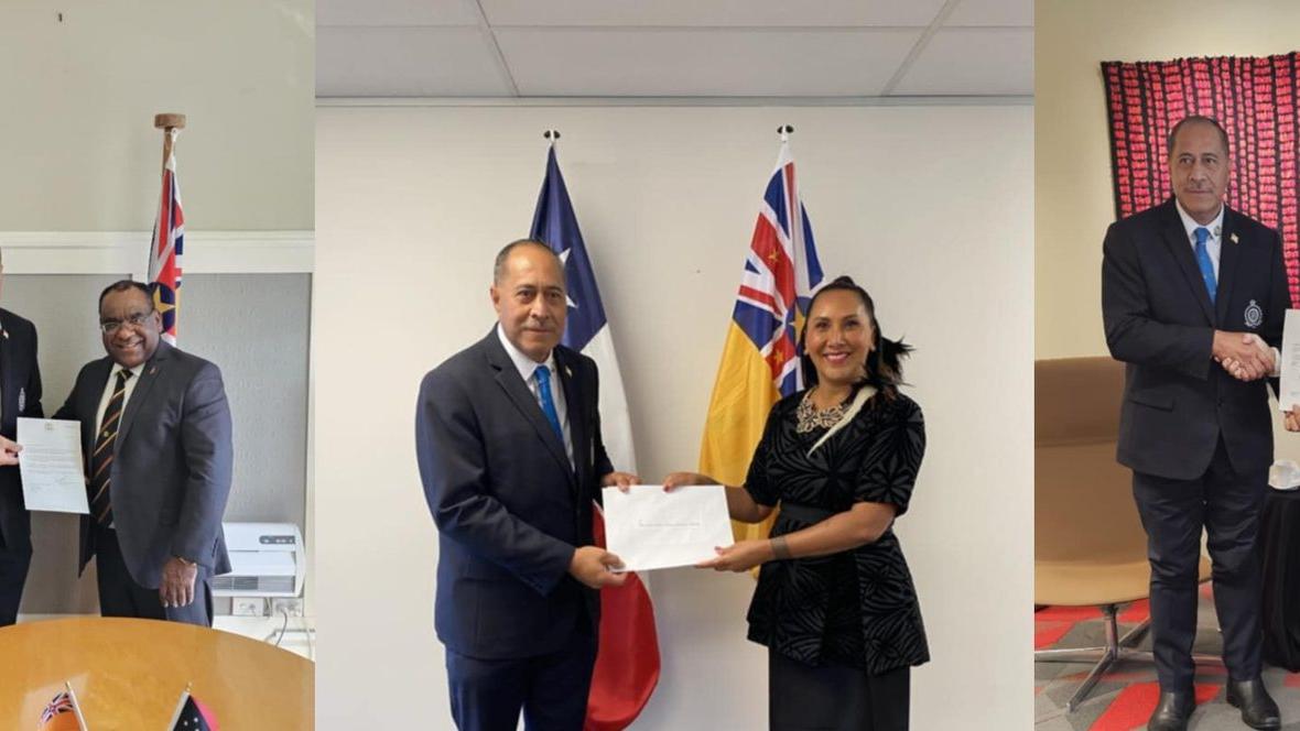 PM Tagelagi receives three diplomatic credentials