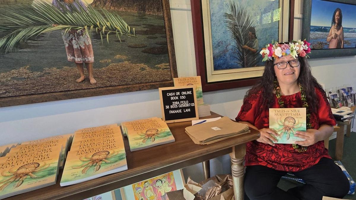 Niuean author launches second book