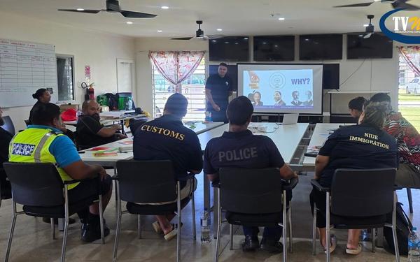 NZ Transnational Crime Unit conduct workshop in Niue