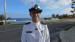 Navy officer honored to be part of ANZAC day service