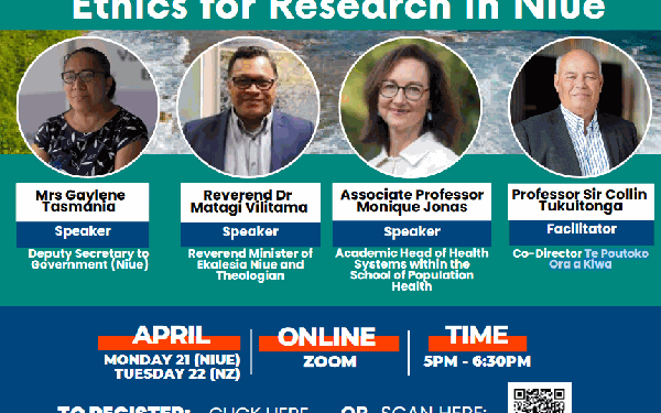 Webinar on ethics scheduled for next Monday