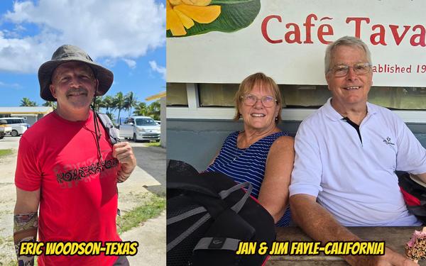 Tourists in awe of Niue’s pristine environment