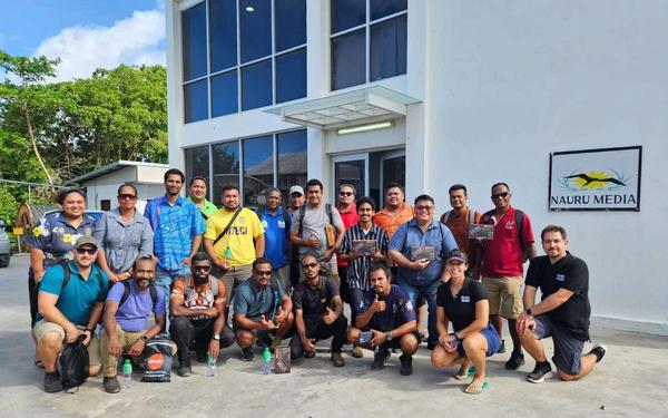 BCN staff attends Regional Broadcast Technician Training in Nauru